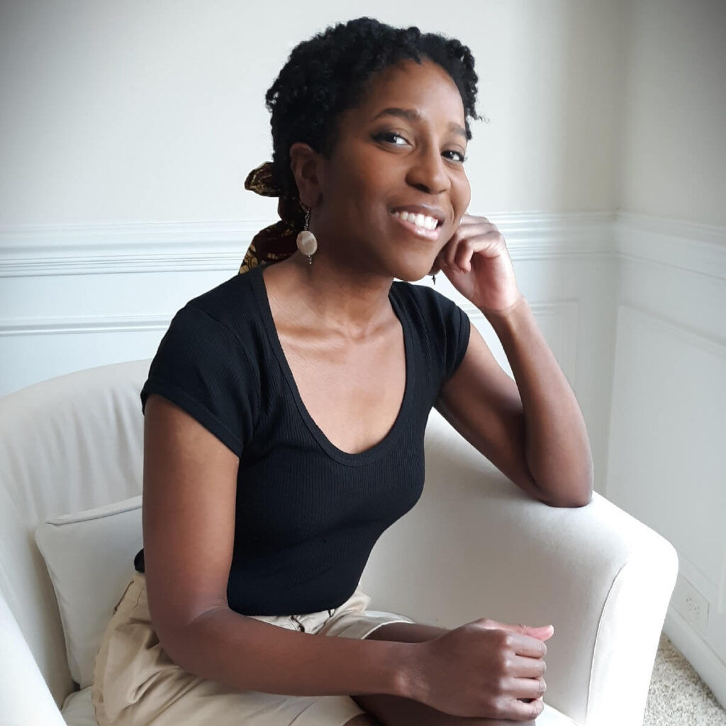 Media Kit: download a photo of Author Akosua Sankofa.